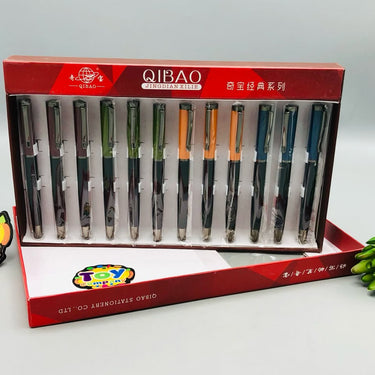 1Pc Classic Metal Refillable Fountain Pen